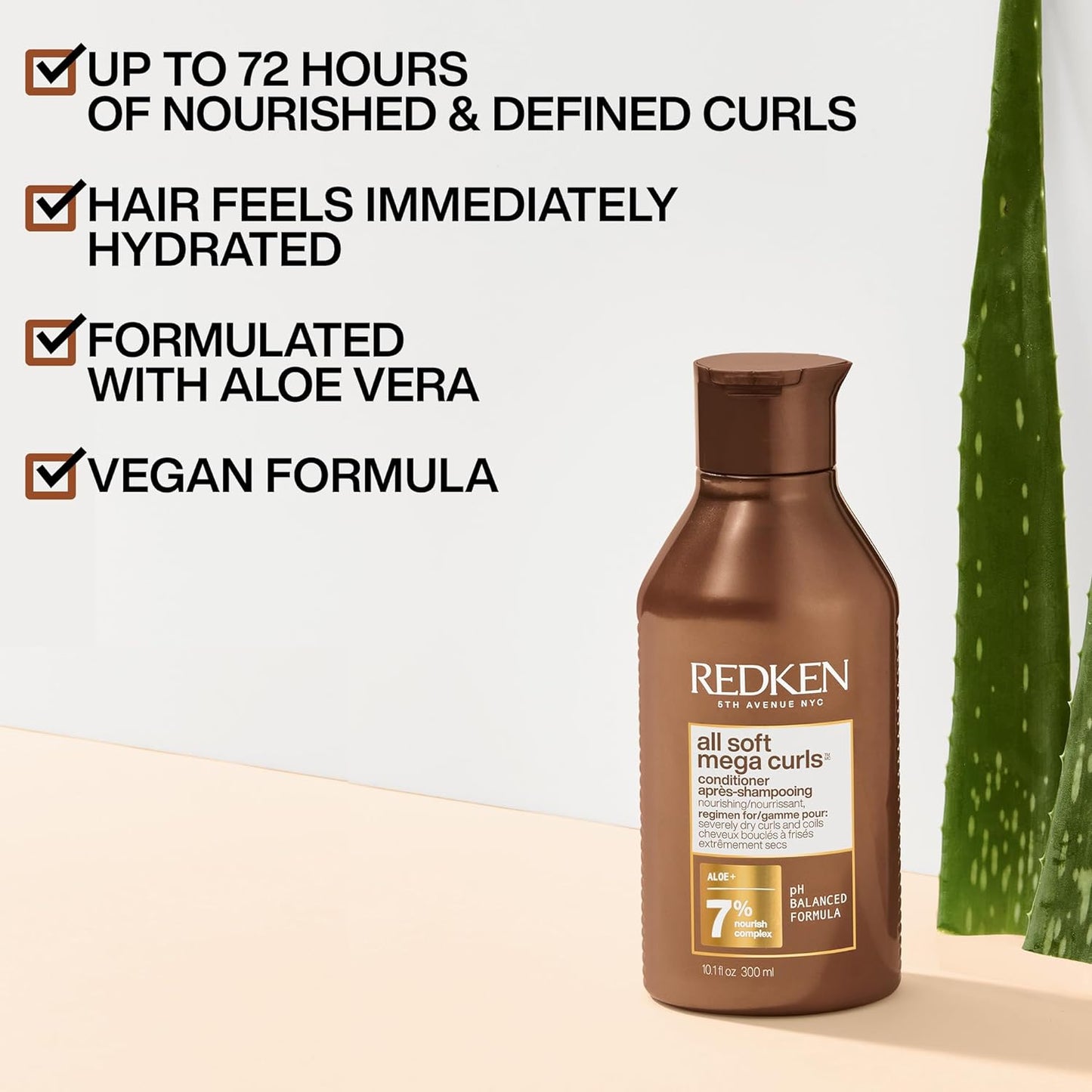 REDKEN ALL SOFT MEGA CURL CONDITIONER 10.1OZ