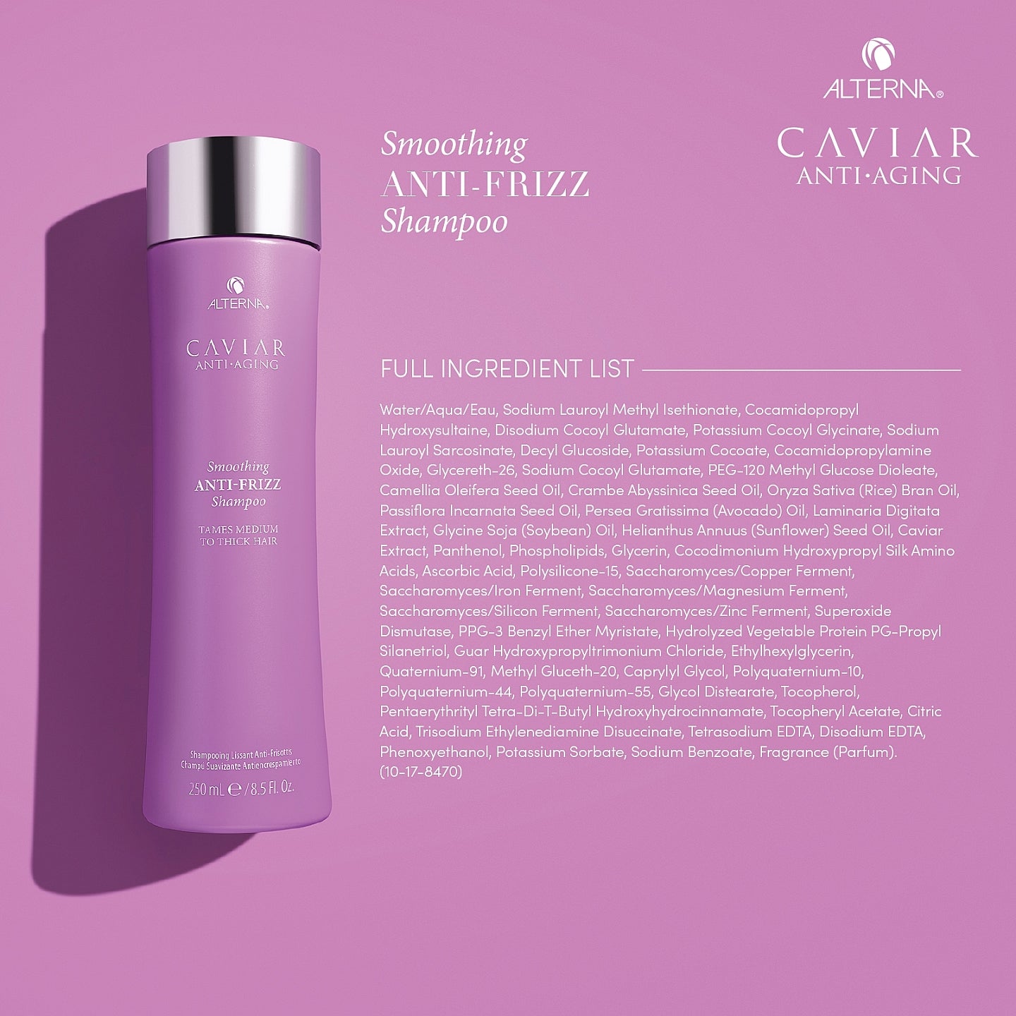 Alterna Caviar Anti-Aging Smoothing Anti-Frizz Shampoo - 8.5oz