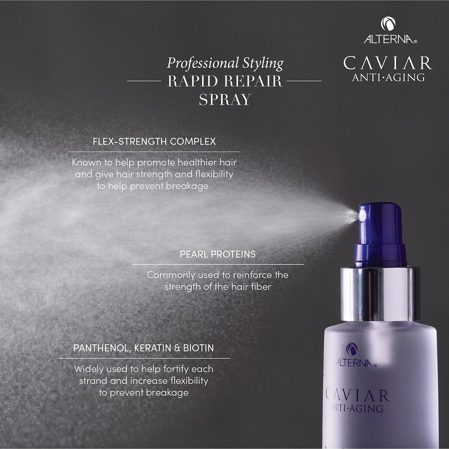 Alterna Caviar Anti-Aging Professional Styling Rapid Repair Spray - 4.2oz