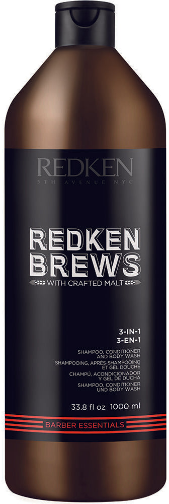 REDKEN BREWS 3-IN-1 SHAMPOO