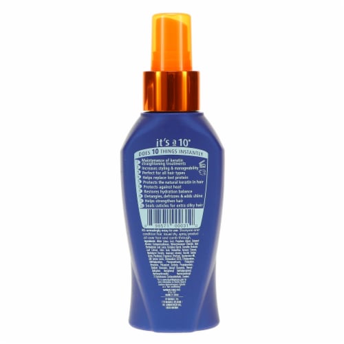 ITS A 10 KERATIN PLUS LEAVE IN 4 oz