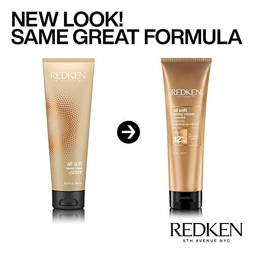 REDKEN ALL SOFT HEAVY CREAM 8.5 oz