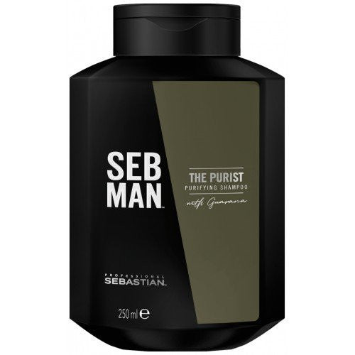 SEBASTIAN MAN THE PURIST DANDRUFF SHAMPOO 8.4 oz