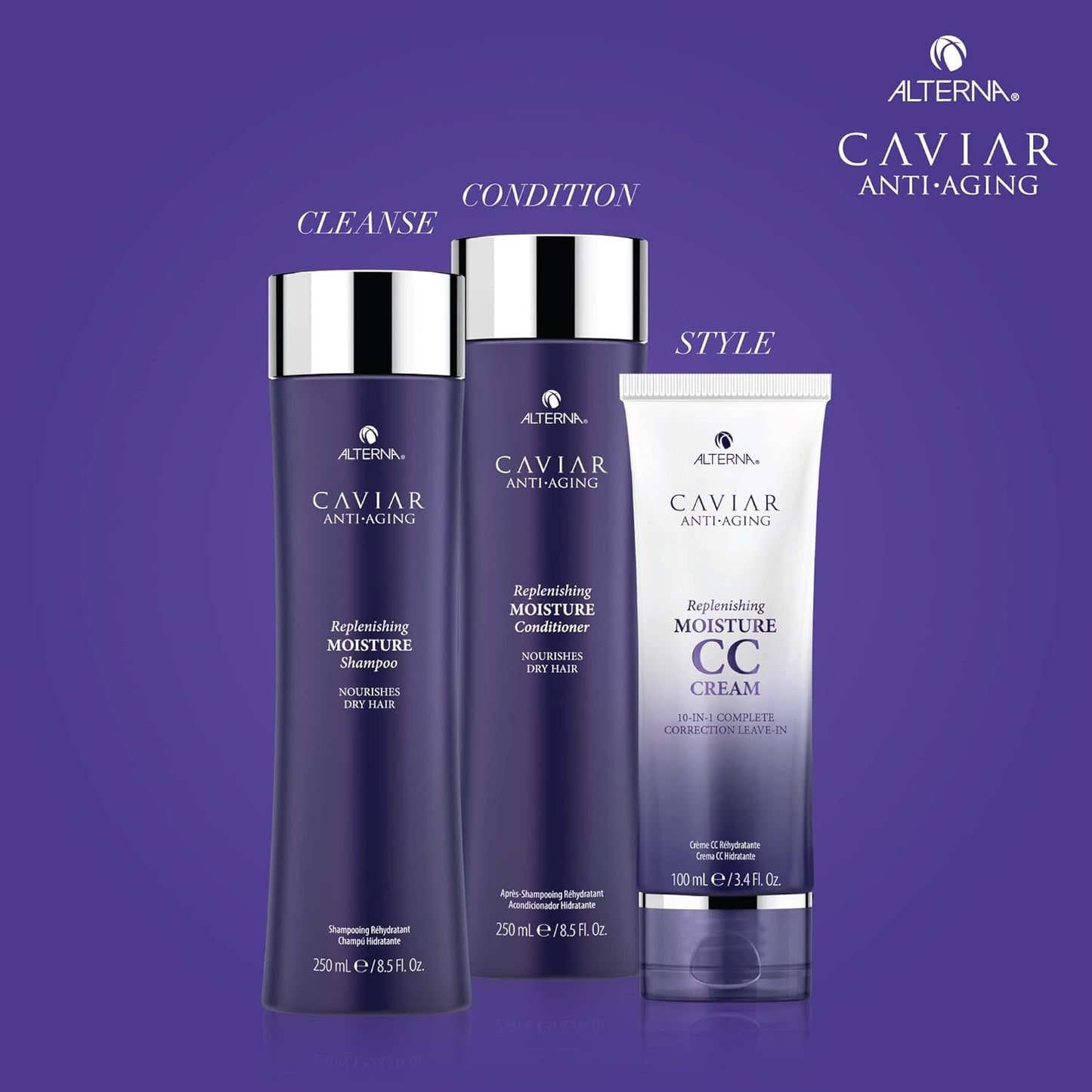 Alterna Haircare Caviar Anti-Aging Replenishing Moisture Shampoo - 8.5oz