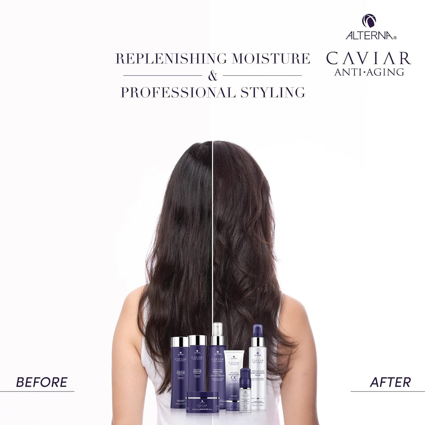 Alterna Haircare Caviar Anti-Aging Replenishing Moisture Shampoo - 8.5oz