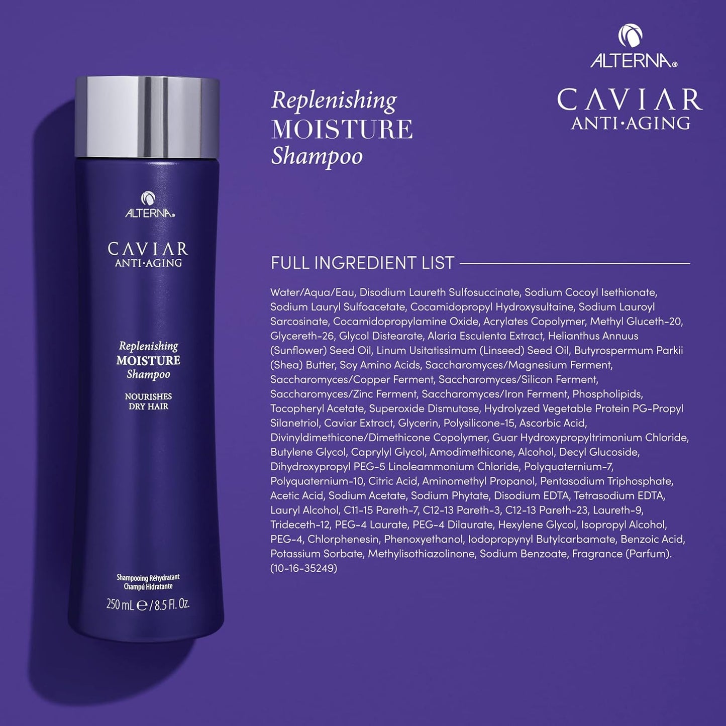 Alterna Haircare Caviar Anti-Aging Replenishing Moisture Shampoo - 8.5oz