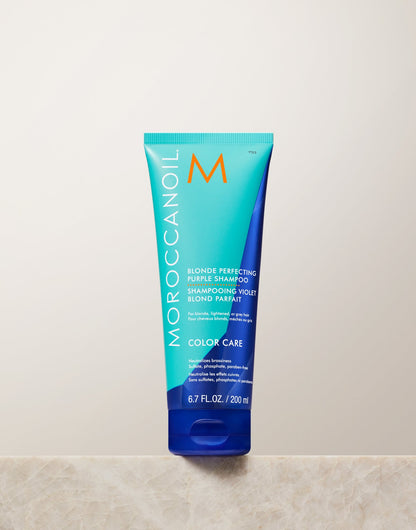 Moroccanoil Blonde Perfecting Purple Shampoo - 6.7oz