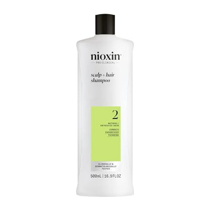 Nioxin System 2 Scalp Cleansing Shampoo for Thinning Hair