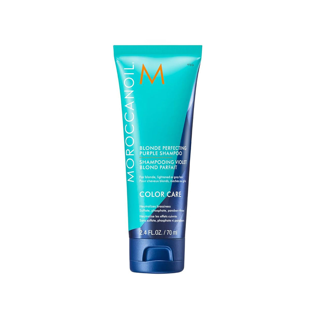 Moroccanoil Blonde Perfecting Purple Shampoo - 2.4oz