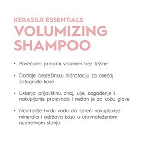 KERASILK BODIFIED FULL VOLUMIZING SHAMPOO