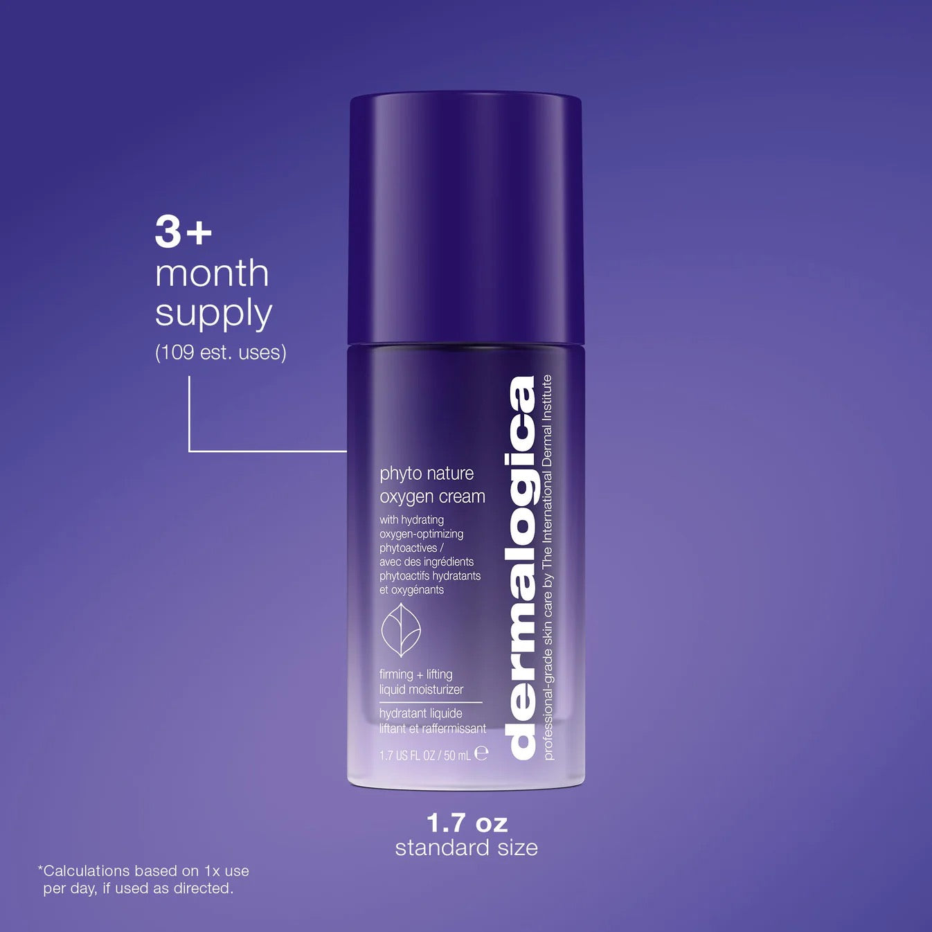 DERMALOGICA PHYTO NATURE OXYGEN CREAM 1.7OZ