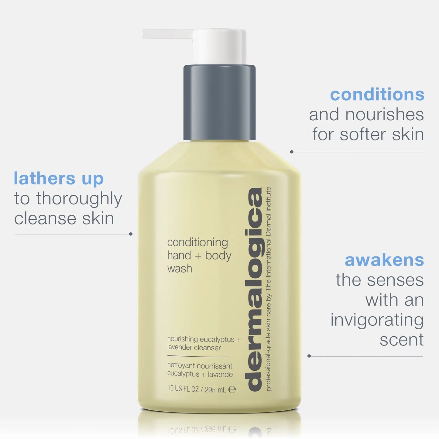 Dermalogica conditioning hand + body wash 10oz