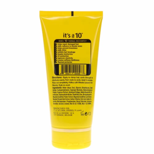 ITS A 10 BLONDE 5 MIN HAIR REPAIR 5 oz