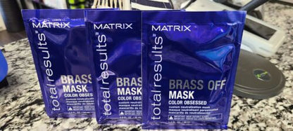 MATRIX TR BRASS OFF MASK 6.8 oz