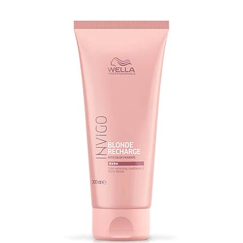 WELLA INVIGO BLONDE RECHARGE WARM BLONDE CONDITIONER 6.7 oz