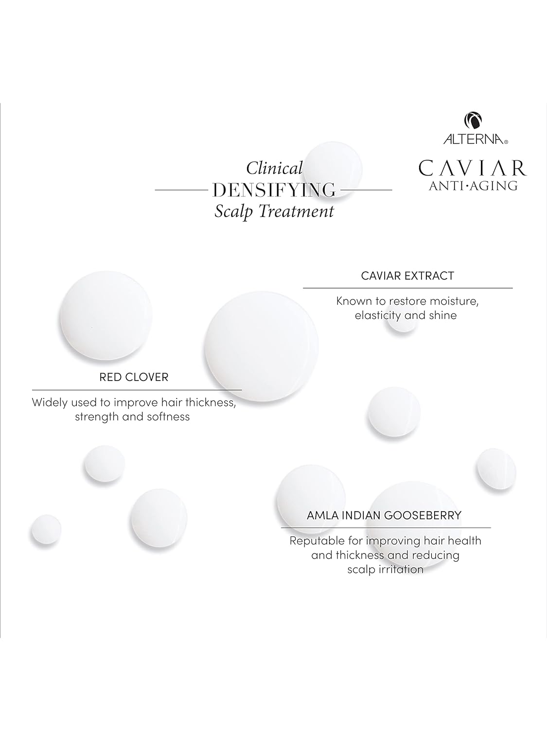 Alterna Caviar Anti-Aging Clinical Densifying Leave-in Scalp Treatment - 4.2oz