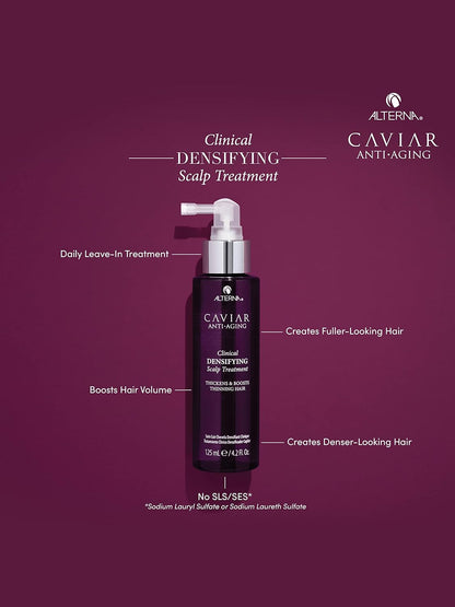 Alterna Caviar Anti-Aging Clinical Densifying Leave-in Scalp Treatment - 4.2oz